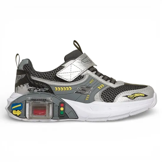 Zapatilla Niño Garage Gris Skechers