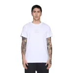 Polera Kappa Hombre Banda White Logo Front Grey