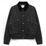 Chaqueta Mujer Animal Print Detalle Cotele Il Gioco