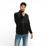 Poleron Hombre Microfibra Nylon Full Zipper Ellus