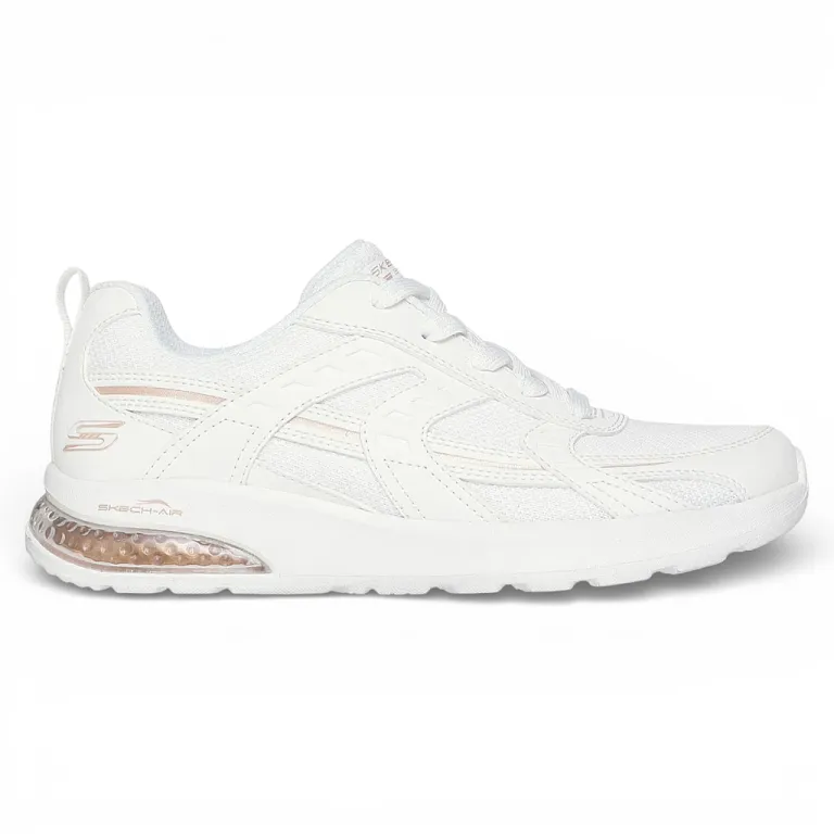 Zapatilla Mujer Bobs Vision Sir Tiered Vision Blanca Skechers