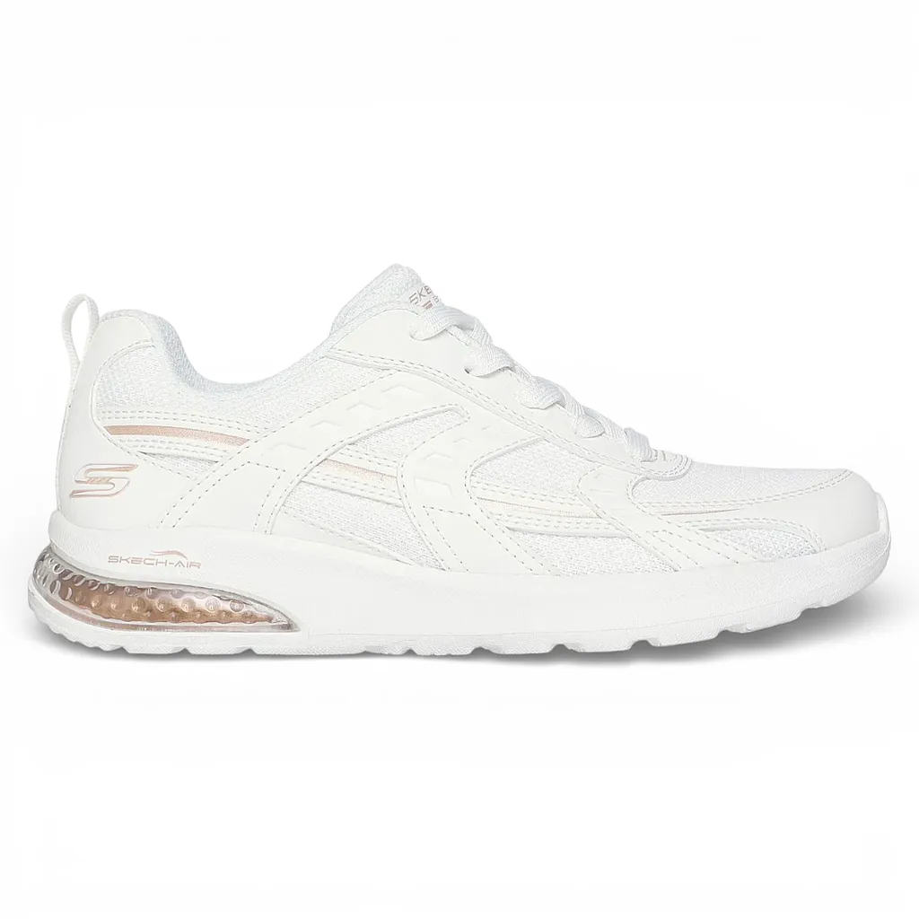 Zapatilla Mujer Bobs Vision Sir Tiered Vision Blanca Skechers