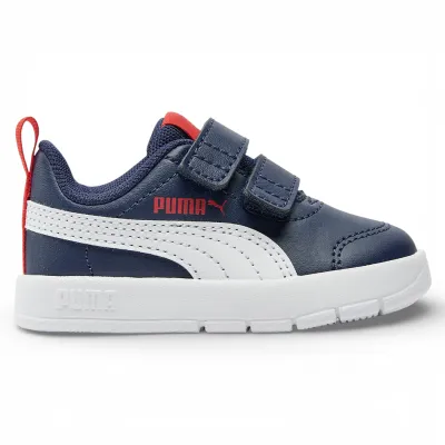 Zapatilla Niño Courtflex V3 Navy Puma