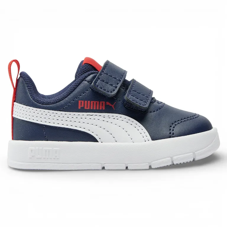 Zapatilla Niño Courtflex V3 Navy Puma