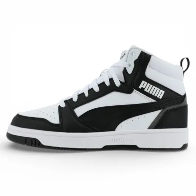 Zapatilla Juvenil Rebound V6 Mid White PumaJuven