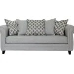 Sofa Provenza 3C Gris Claro Barra Design