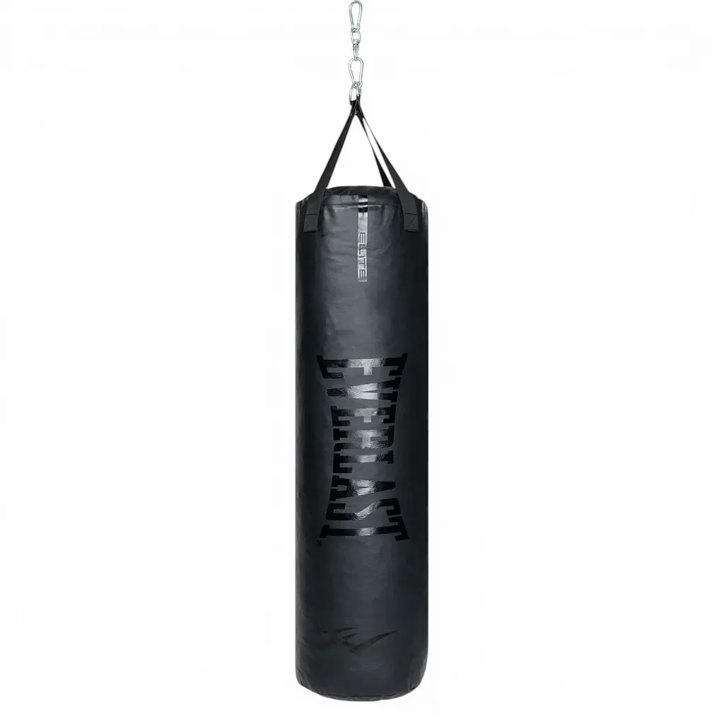 Saco de Boxeo 45 kg 120 cm Negro Entrenamiento Everlast