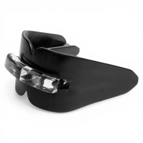 Protector Bucal Doble Negro Boxeo Entrenamiento Everlast