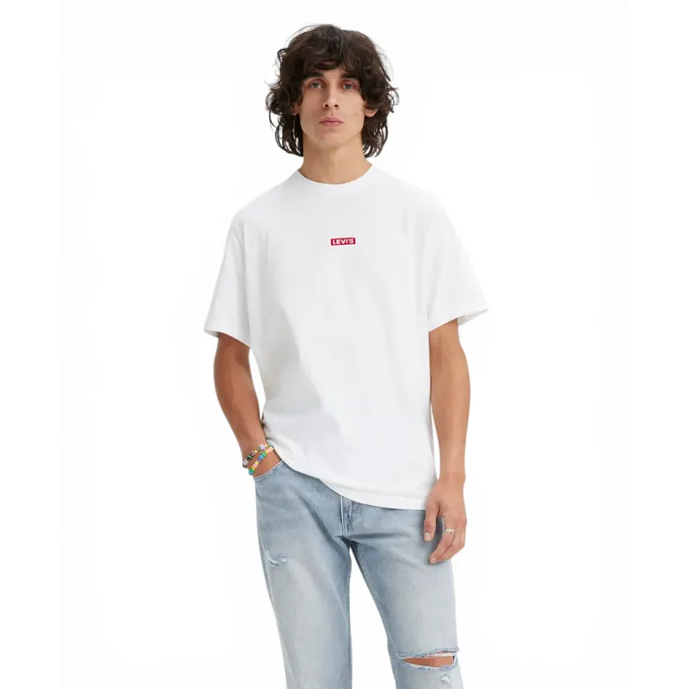 Polera Hombre SS Relaxed Baby Tab Bright Levis