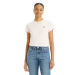 Polera Mujer Perfect Tee Rosado Cuello Redondo Levis
