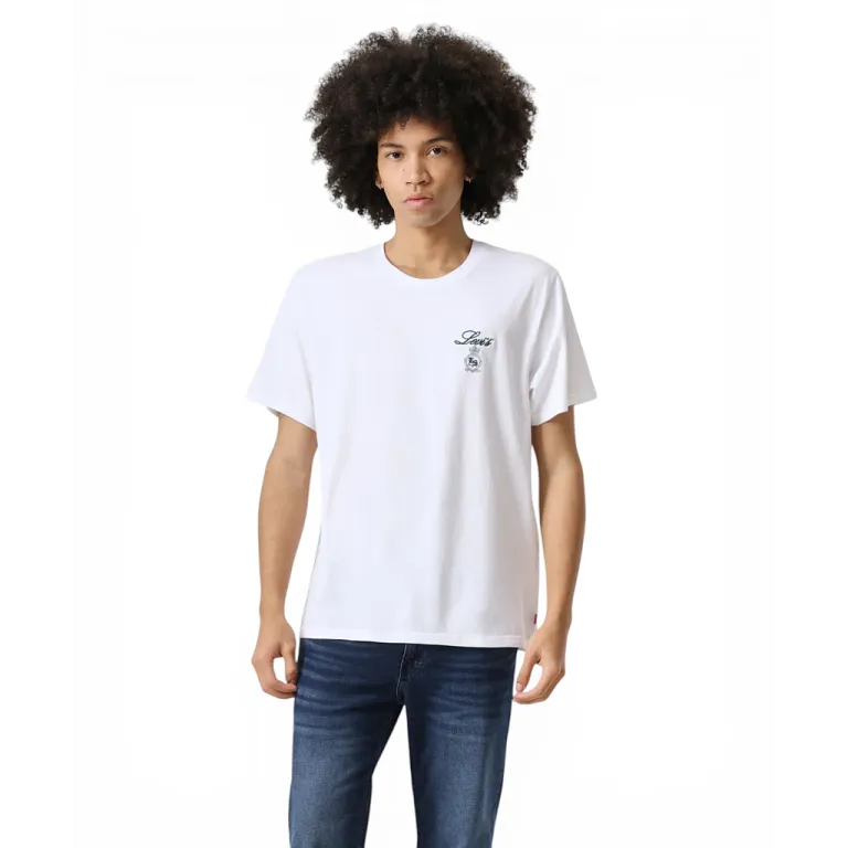 Polera Hombre Relaxed Fit Tee Scrip Levis