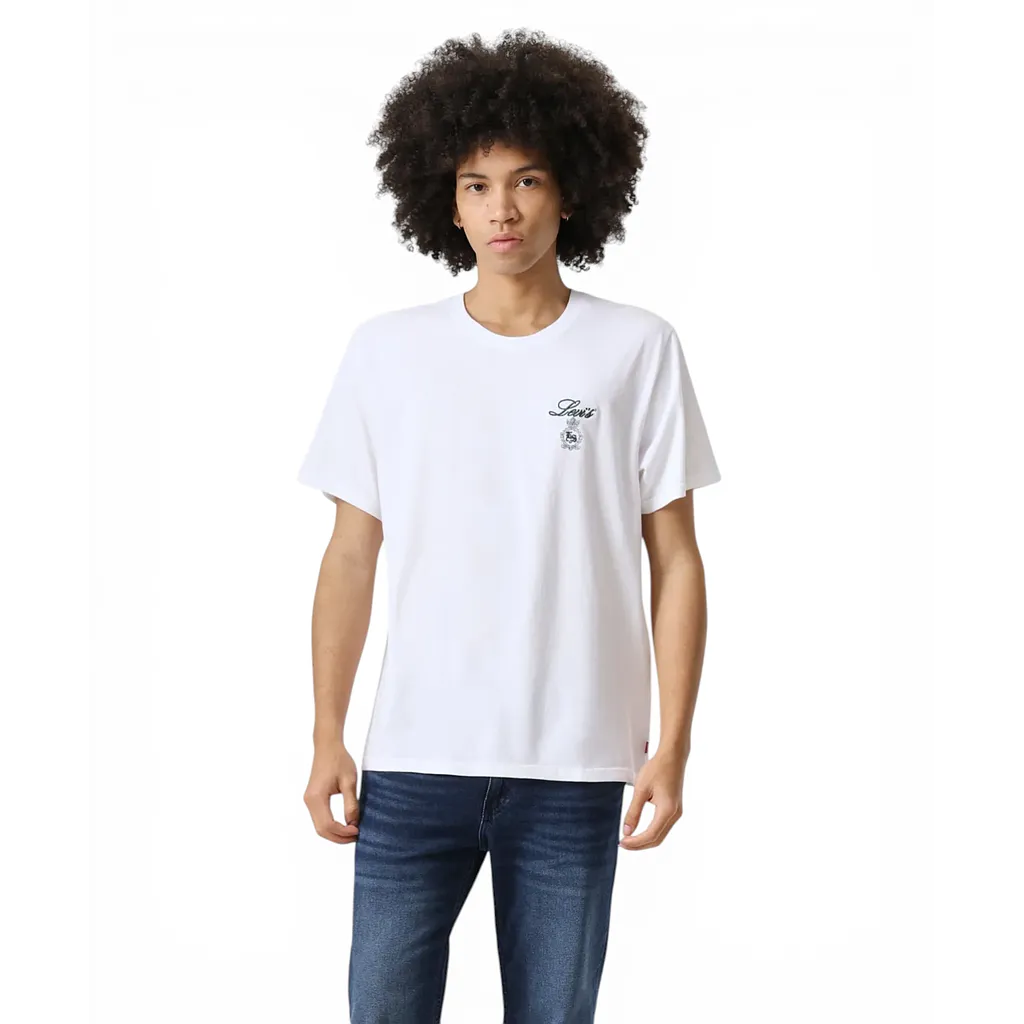Polera Hombre Relaxed Fit Tee Scrip Levis