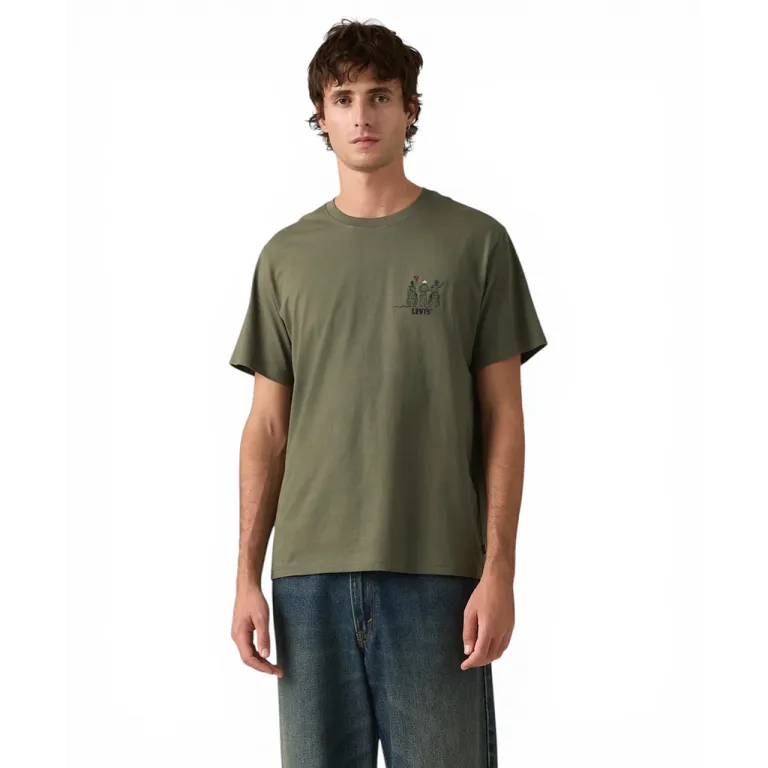 Polera Hombre Relaxed Fit Tee Chaps Kambaba Levis