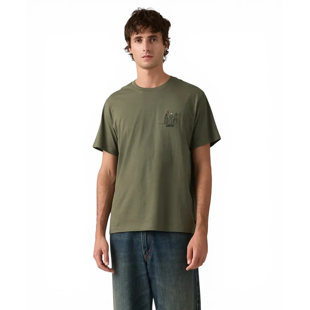 Polera Hombre Relaxed Fit Tee Chaps Kambaba Levis