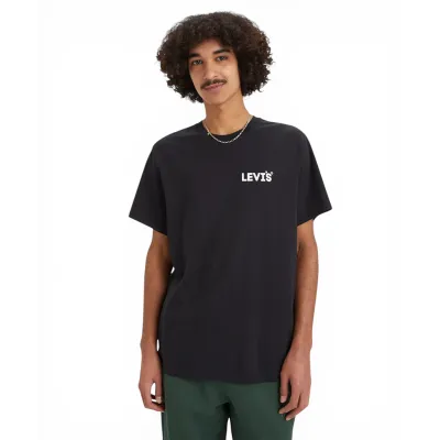 Polera Hombre Relaxed Fit Tee Headline Cavia Levis