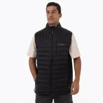 Parka Hombre Full Zipper Sin Mangas Negro Merrell