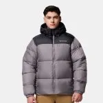 Parka Hombre Columbia Puffect II Hooded Gris