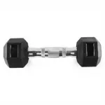 Mancuerna Hexagonal Goma Cromada 20 Kg Gili