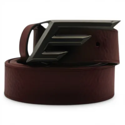 Cinturón Mujer Hebilla Logo Café Ellus