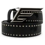 Cinturón Mujer Tachas Negro Ellus