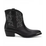 Botin Mujer Ashley Napa Negro Gacel