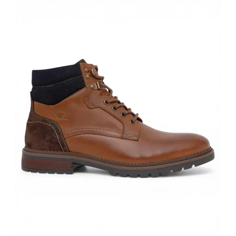 Botin Hombre Envejecido Tostado Salento Guante