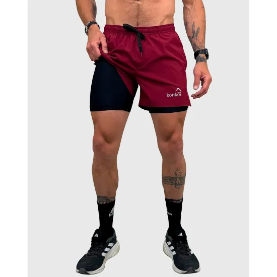 Short Hombre Eco 2 en 1 Perfect Wine Konko