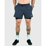 Short Hombre 2 en 1 Perfect Black Grey Konko