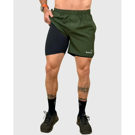 Short Hombre 2 en 1 Hyperflex Hunter Konko