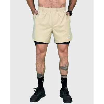 Short Hombre 2 en 1 Hyperflex Clay Konko