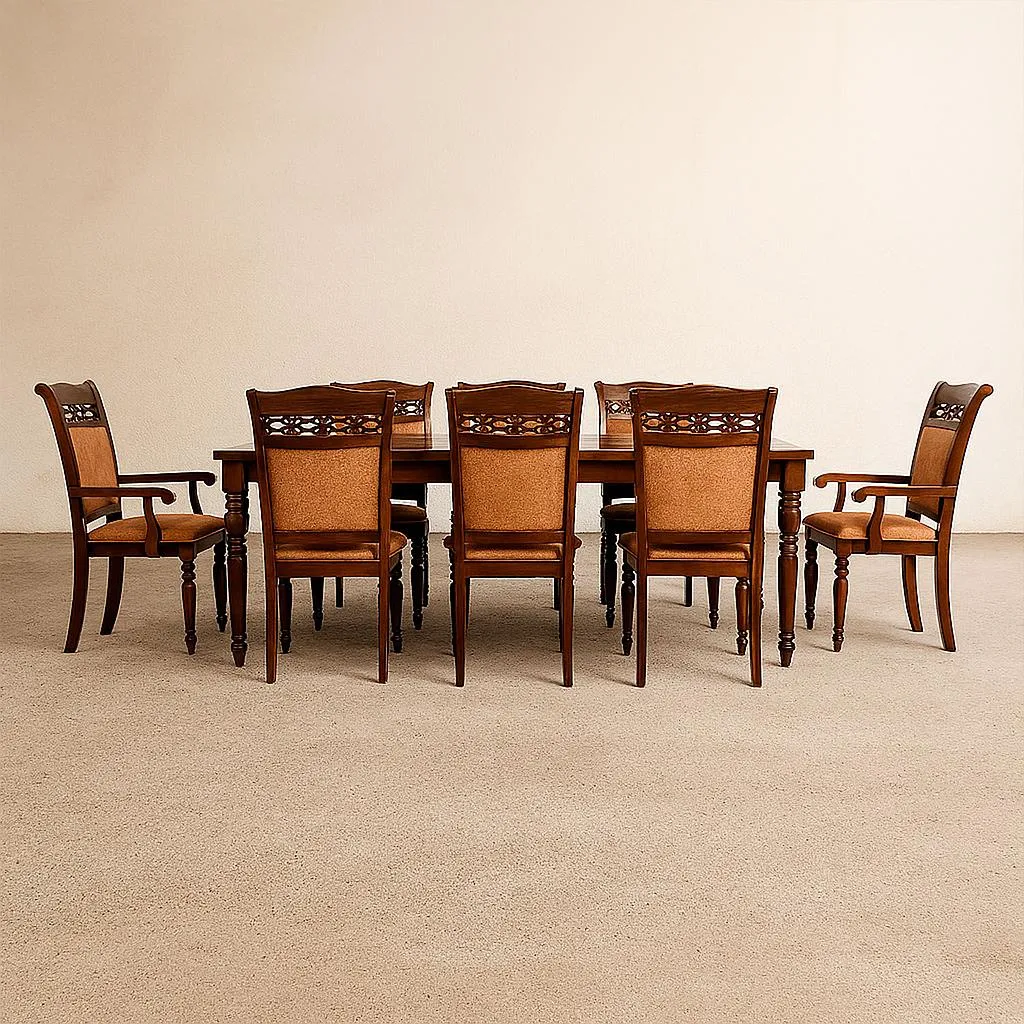 Juego Comedor Le Blanc 6 Sillas 2 Sitiales Cic