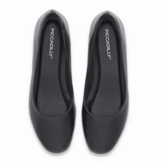 Zapato Balerina Mujer Negro Bajo Piccadilly - Imagen 3