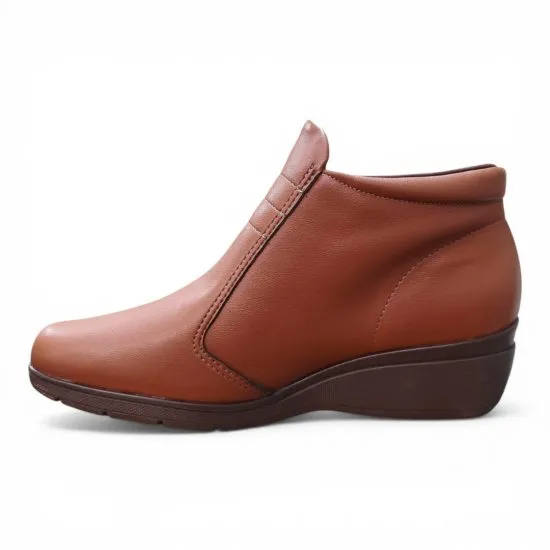 Botin Mujer Plataforma Café Stretch Piccadilly - Imagen 3