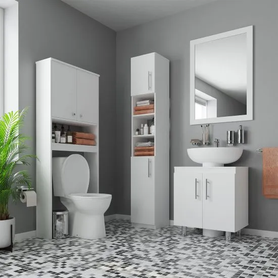 Vanitorio 2 Puertas Blanco Cic - Imagen 2