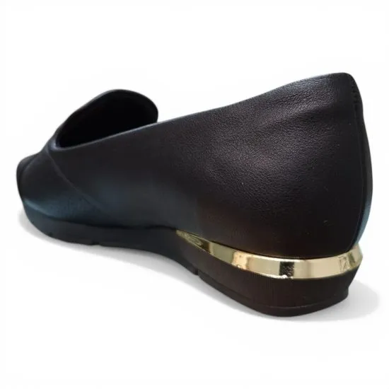 Zapato Mujer Bajo Negro Comodo Elegante Piccadilly - Imagen 5