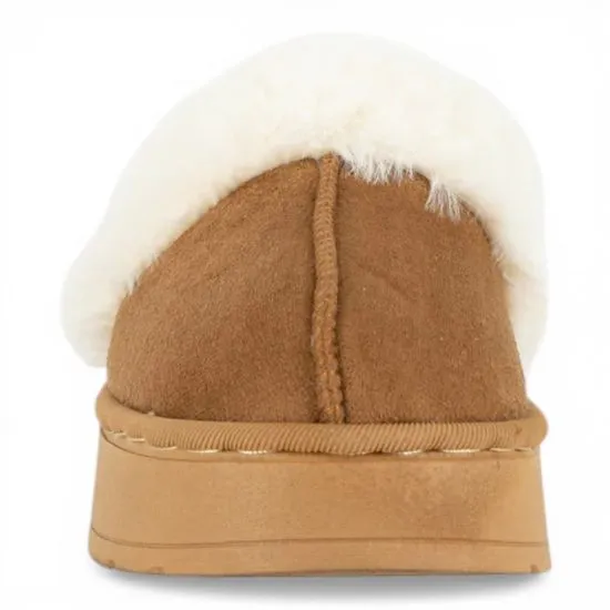Pantufla Mujer Plataforma Chiporro Caramelo Nube Passer - Imagen 3