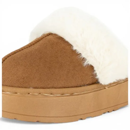 Pantufla Mujer Plataforma Chiporro Caramelo Nube Passer - Imagen 4