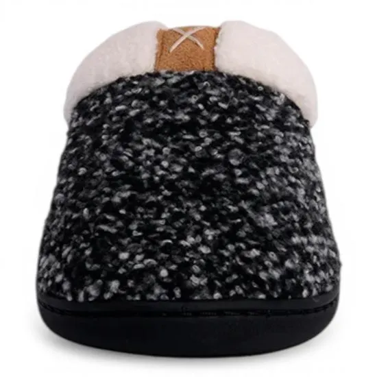 Pantufla Mujer Descanso Chiporro Negro Jaspeado Alba Passer - Imagen 3