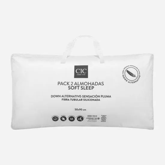 Set 2 Almohadas Down Alternative Soft Sleep 50 X 90 cm - Imagen 5