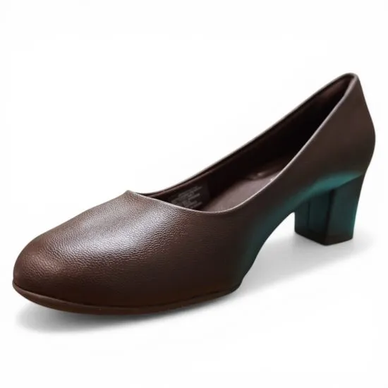 Zapato Mujer Taco Alto Cafe Madeira Piccadilly - Imagen 6