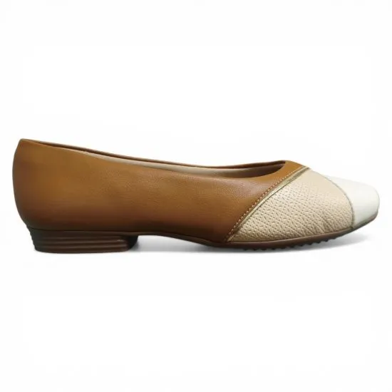 Balerina Mujer Cafe Beige Comoda Piccadilly - Imagen 6