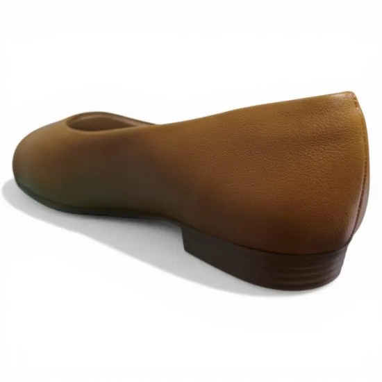 Balerina Mujer Cafe Beige Comoda Piccadilly - Imagen 7