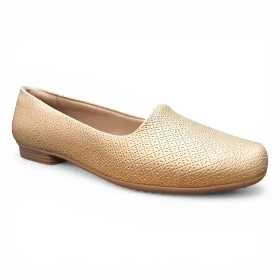 Zapato Mujer Bajo Dorado Comodo Piccadilly - Imagen 7