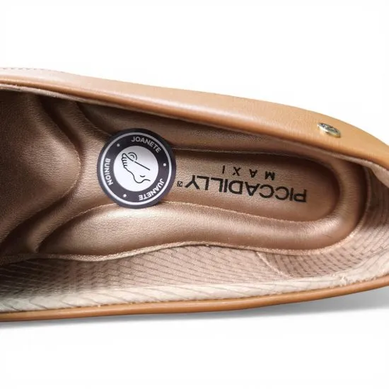 Zapato Mujer Plataforma Cafe Comodo Piccadilly - Imagen 3