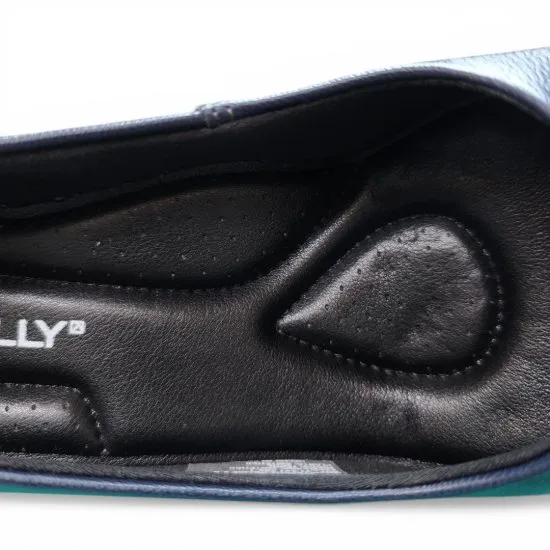 Zapato Mujer Taco Alto Azul Marino Elegante Piccadilly - Imagen 3