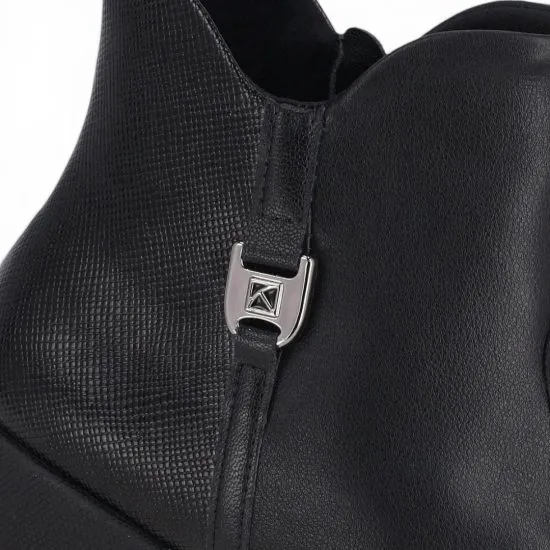 Botin Mujer Plataforma Negro Piccadilly - Imagen 2