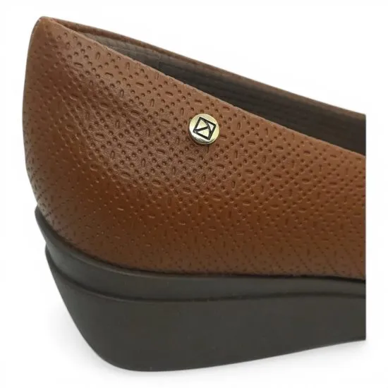 Zapato Mujer Cafe Bajo Plataforma Piccadilly - Imagen 4