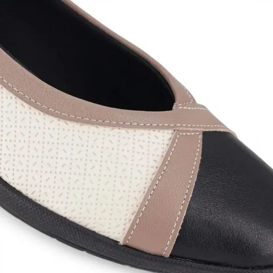 Zapato Mujer Beige Plataforma Baja Piccadilly - Imagen 2