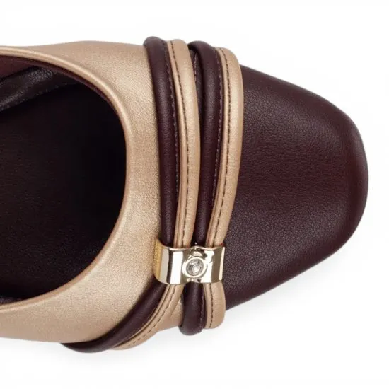 Zapato Mujer Ballerina Dorado Piccadilly - Imagen 3