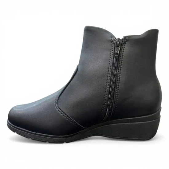 Botin Mujer Negro Maxi Therapy Plataforma Piccadilly - Imagen 3